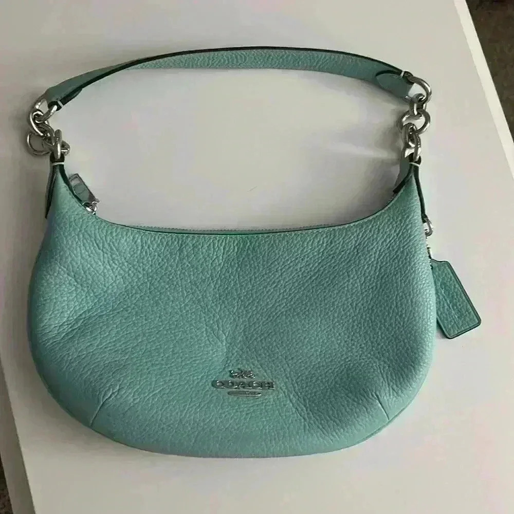 Tiffany blue teal sold out coach hobo bag purse